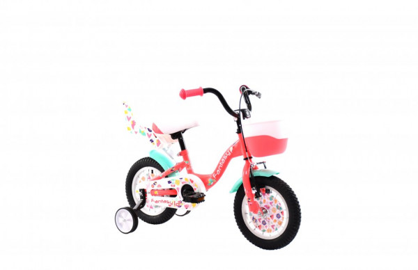 BMX BICIKLA 924119-12 FANTASY 12inch HT S.PINK-TIRKIZ
