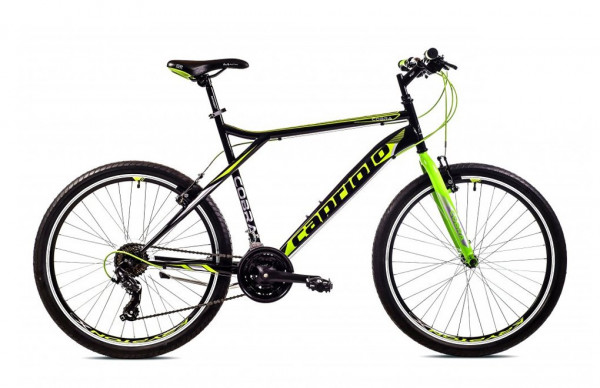 CAPRIOLO BICIKLA 919410-20 COBRA 26inch/21HT CRNO-ZELENO