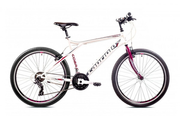 CAPRIOLO BICIKLA 919412-20 COBRA 26inch/21HT BELO-LJUBICASTA