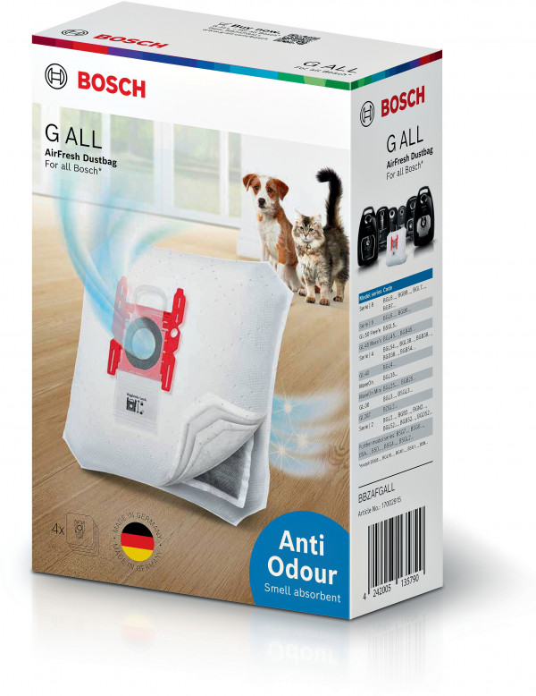 BOSCH Kesa za prašinu usisivača, Airfresh gall, BBZAFGALL