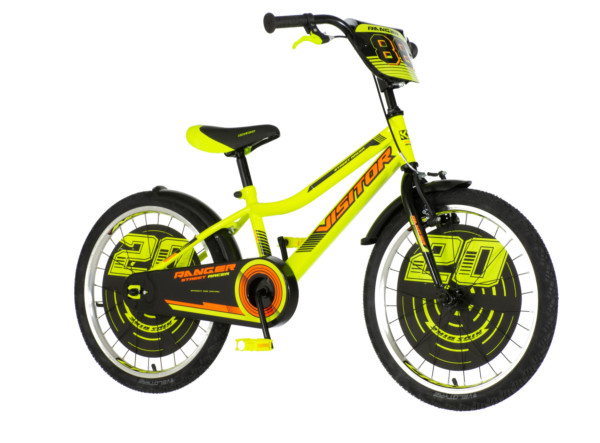 VISITOR BICIKL DECIJI RAN201 RANGER 20inch NEON ZUTA