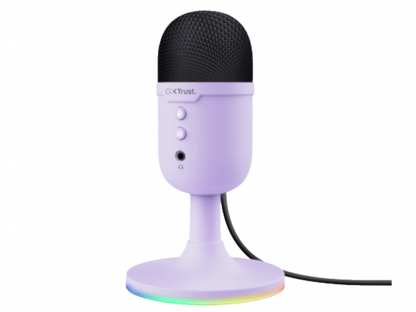 TRUST Mikrofon GXT234P YUNIX USB MICROPHONE PURPLE