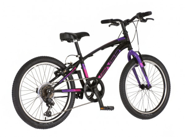 Venssini Bicikl arcadia 20inch crno ljubičasti
