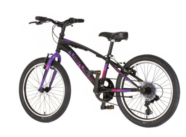 Venssini Bicikl arcadia 20inch crno ljubičasti
