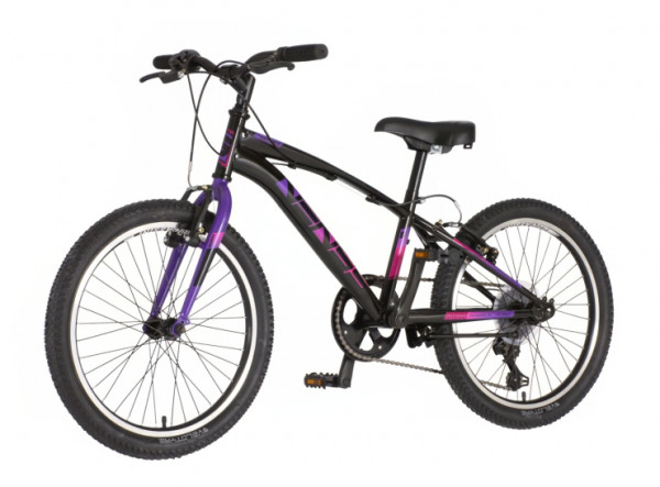 Venssini Bicikl arcadia 20inch crno ljubičasti
