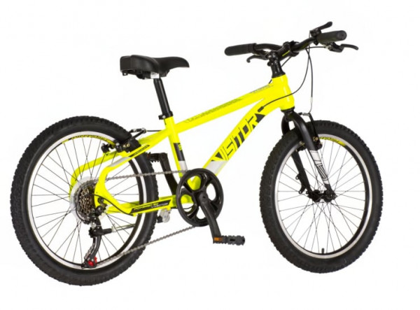 Visitor Bicikl radiance 20inch neon žuto crni