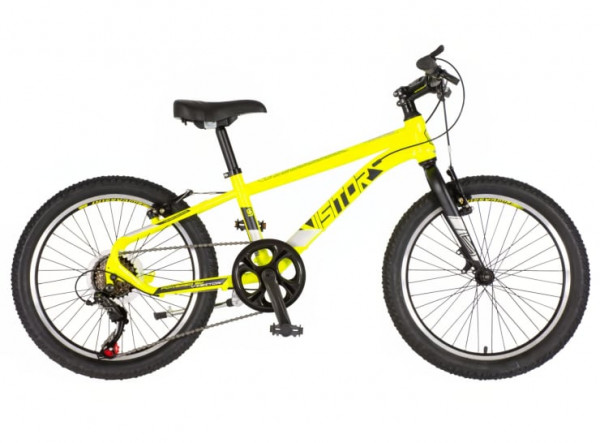 Visitor Bicikl radiance 20inch neon žuto crni