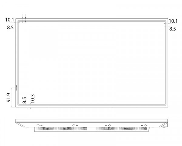 HISENSE 32DM66D FHD 500 nita Digital Signage Display - 247 Operation