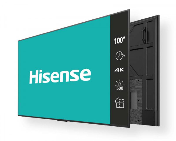 HISENSE 100BM66D 4K UHD 500 nita Digital Signage Display - 247 Operation