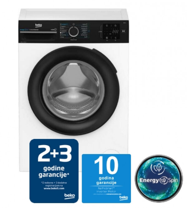 BEKO Mašina za pranje veša BM3WFSU37013WPBB