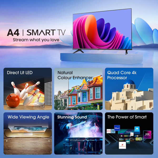 HISENSE 32 inča 32A4N LED HD Smart TV