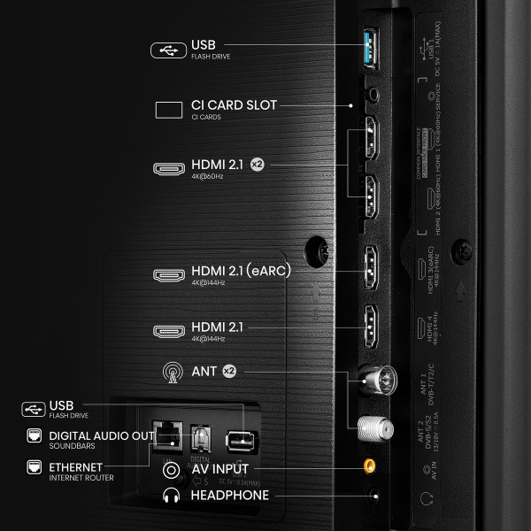 HISENSE 75 inča 75U7NQ ULED Mini-LED 4K UHD Smart TV