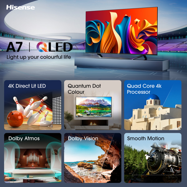 HISENSE 65 inča 65A7NQ QLED 4K UHD Smart TV
