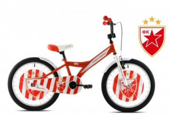 CAPRIOLO BICIKL BMX 20inch HT CRVENA ZVEZDA
