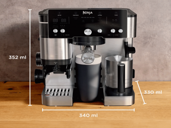 NINJA Aparat za kafu ES501EU Luxe 2u1crna-siva