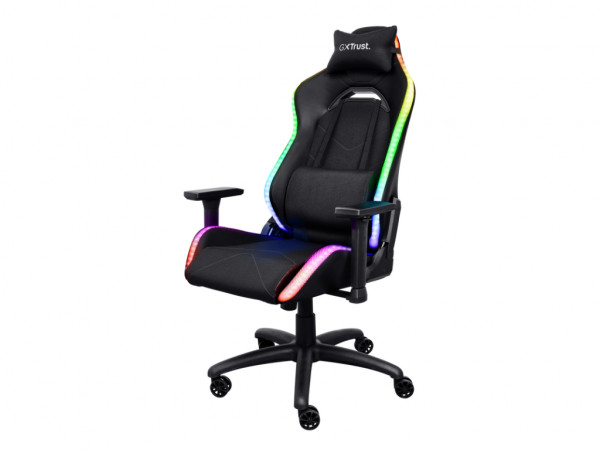 Stolica TRUST GXT719 RUYA RGB GAMINGCrna