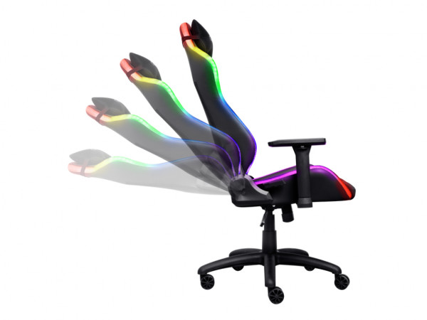 Stolica TRUST GXT719 RUYA RGB GAMINGCrna