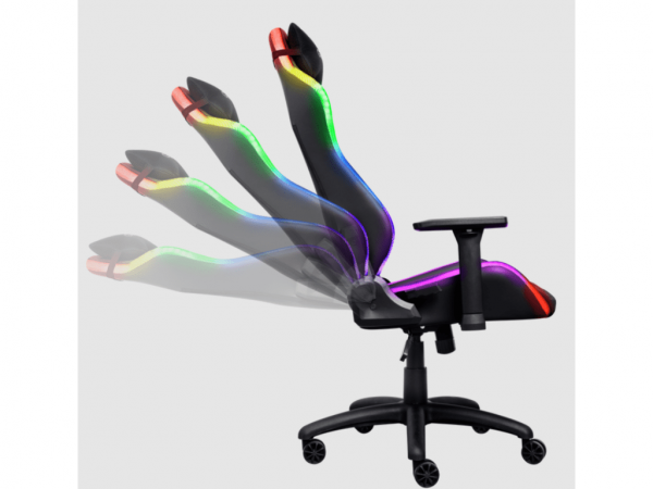 Stolica TRUST GXT719 RUYA RGB GAMINGCrna