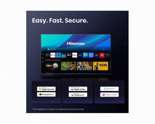 HISENSE 85 inča 85A6Q LED 4K UHD Smart TV