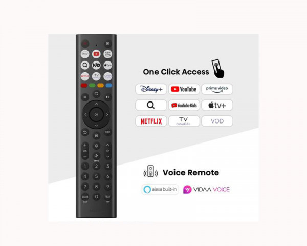 HISENSE 43 inča 43A6Q 4K UHD Smart TV