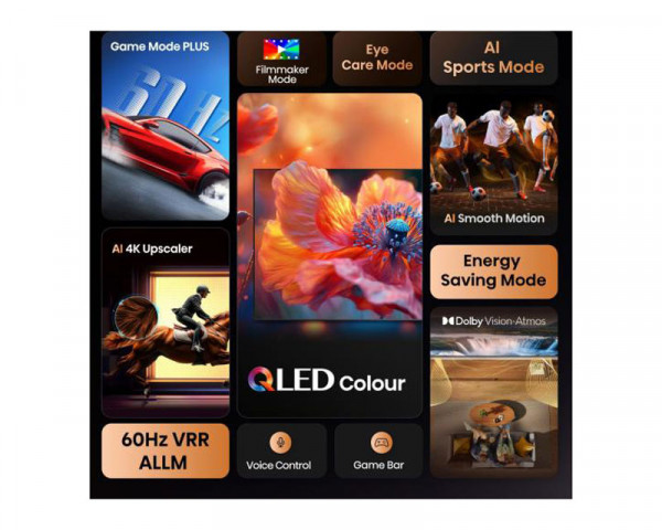 HISENSE 85 inča 85E7Q QLED 4K UHD Smart TV 