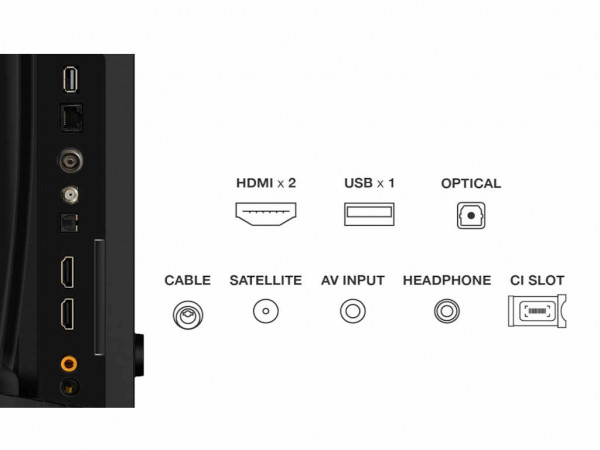 TCL Televizor 32S5K QLED 32inch Full HD 60Hz Android TV crna