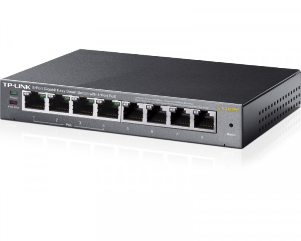 TP-LINK_ TL-SG108PE 8-Port Gigabit Switch sa 4-Porta PoE+ 