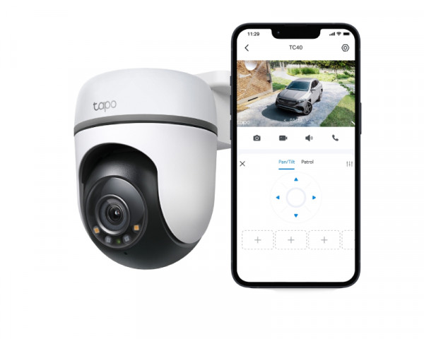 TP-LINK_ TC40 Outdoor PanTilt Security Wi-Fi Camera 