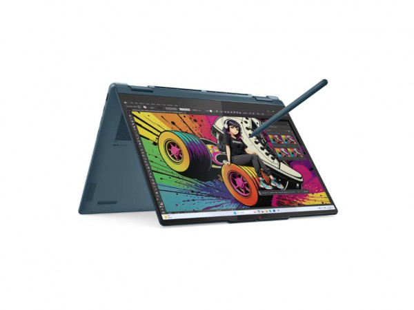 LENOVO Laptop Yoga 7 2in1 14AKP10 DOS 14 inch WQUX OLED Touch Ryzen AI 7-350 24GB 1TB BKLT SRB seashell