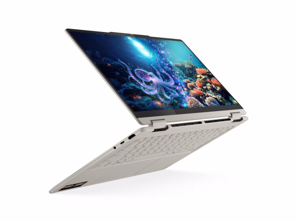 LENOVO Laptop Yoga 7 2in1 14AKP10 DOS 14 inch WQUX OLED MT Ryzen AI 5-340 16GB 512GB BKLT SRB morska ško