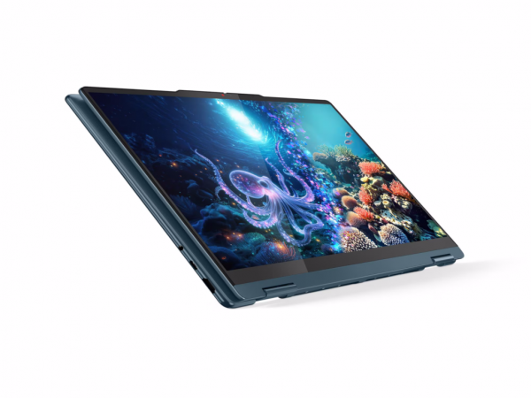LENOVO Laptop Yoga 7 2in1 14AKP10 DOS 14 inch WUXGA OLED Ryzen AI 5-340 24GB 1TB bklt srb smaragd