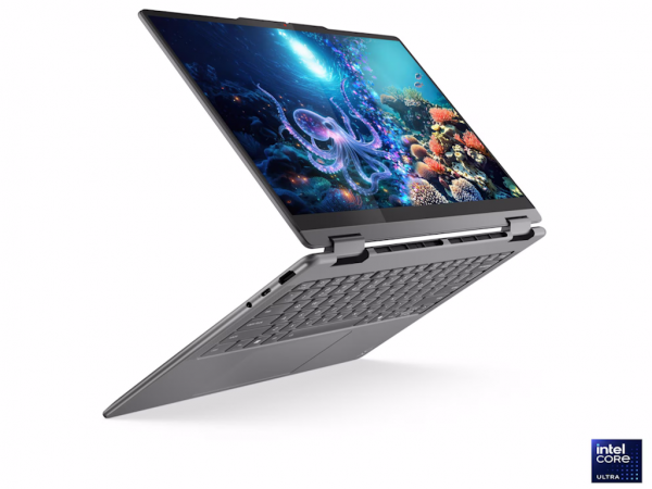 LENOVO Laptop Yoga 7 2in1 14ILL10 DOS 14 inch 2.8K OLEDU7-258V 32GB 1TB BKLT SRB siva