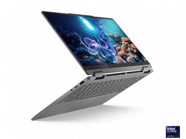 LENOVO Laptop Yoga 7 2in1 14ILL10 DOS 14 inch WQUX OLED TouchU5-226V 16GB 512GB BKLT SRB siva