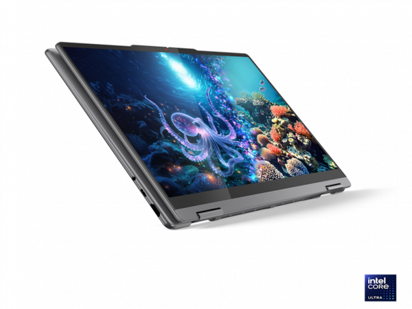 LENOVO Laptop Yoga 7 2in1 14ILL10 DOS 14 inch WQUX OLED TouchU5-226V 16GB 512GB BKLT SRB siva