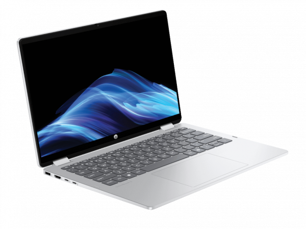 HP Laptop OmniBook 5 Flip 14-fp0025nn DOS 14 inch 2K Touch Core 7-150U 24GB onboard 1TB backlit srebrna