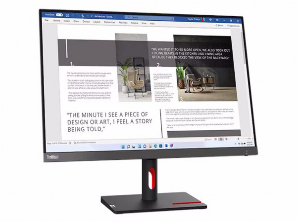 LENOVO Monitor ThinkVision S27i-30 27 inch IPS 1920x1080 100Hz 4ms 2x HDMI,1x VGA crna