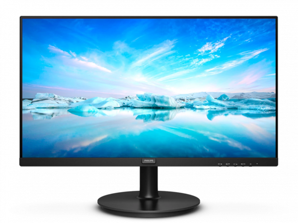 PHILIPS Monitor 222V8LA00 21.5 inch VA 1920x1080 75Hz 4ms GtG VGA,HDMI,DP zvucnici crna