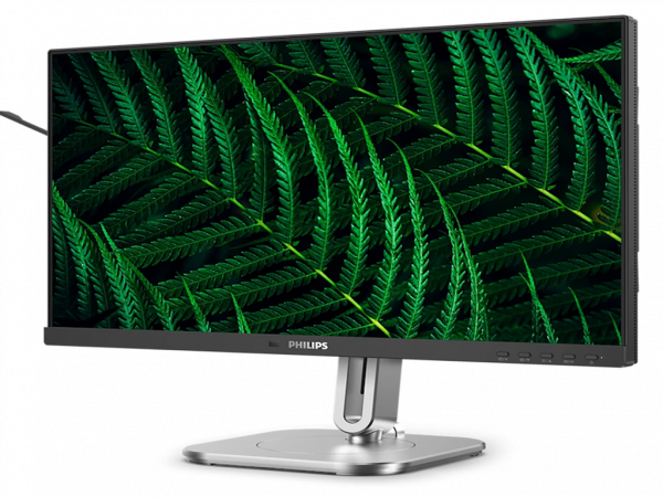 PHILIPS Monitor 24B2G520000 23.8 inch IPS 1920x1080 100Hz 4ms GtG VGA,HDMI,DP,USB zvucnici srebrnocrna