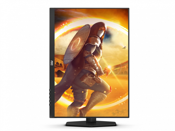 AOC Monitor 27G4X 27 inch IPS 1920x1080 180Hz 1ms GtG HDMIx2,DP,Gsync,freesync pivot,visina crna