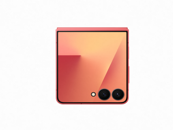 SAMSUNG Smartphone Galaxy Z Flip7 crvena