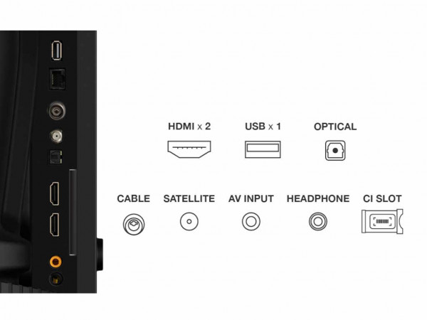 TCL Televizor 40S5KQ LED 40inch Full HD 60Hz Android TV crna