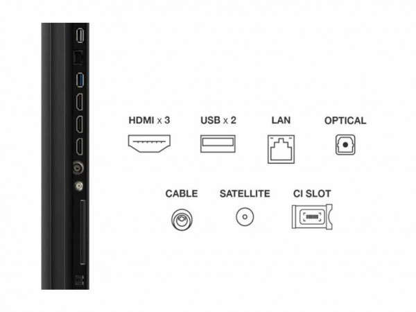 TCL Televizor 50C6KS Mini LED 50 inch 4K 60Hz Google TV crna