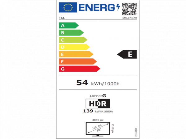 TCL Televizor 50C6KS Mini LED 50 inch 4K 60Hz Google TV crna