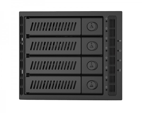 CHIEFTEC CMR-3141SAS 4 x 3.5'' ili 4 x 2.5'' SATA crna fioka za hard disk