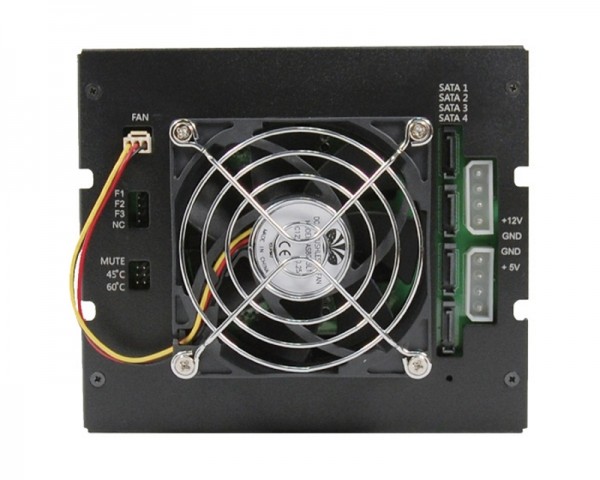 CHIEFTEC CMR-3141SAS 4 x 3.5'' ili 4 x 2.5'' SATA crna fioka za hard disk