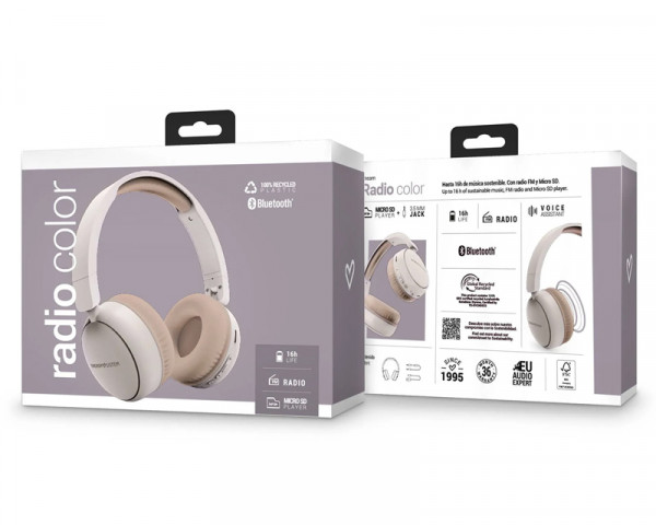 ENERGY SISTEM Radio Color Cream wireless slušalice