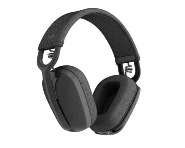LOGITECH_ Zone Vibe100 Wireless Headset slušalice sa mikrofonom crne