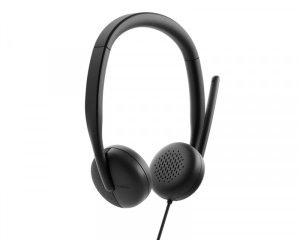 DELL WH3024 Wired Headset slušalice sa mikrofonom crne