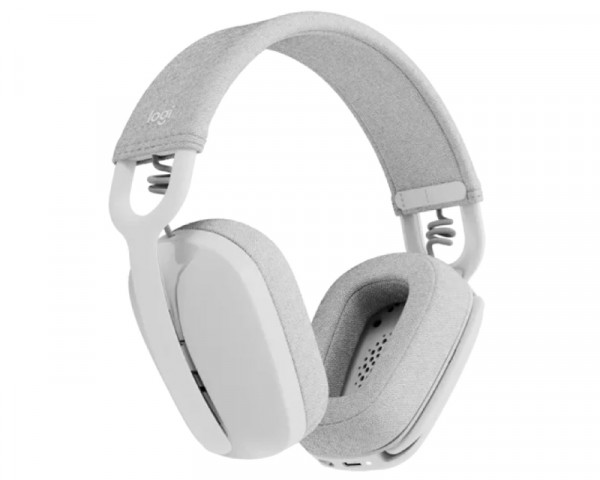 LOGITECH Zone Vibe100 Wireless Headset slušalice sa mikrofonom bele