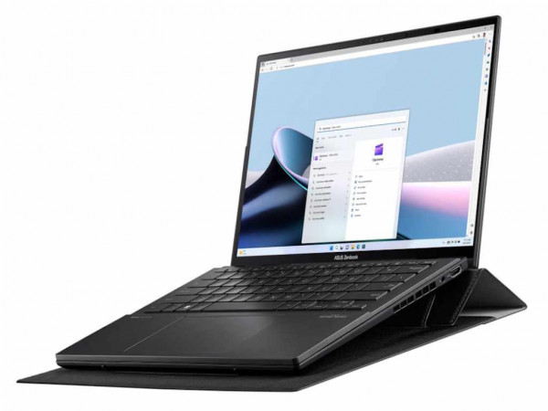 ASUS Laptop ZenBook Duo UX8406CA-PZ005W WIn11 Home 14 inch OLED 3KU9-285H 32TB/2TB siva